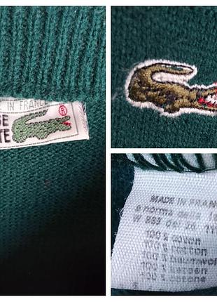 Вінтажний светр lacoste 3