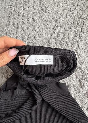 Майка в рубчик тепла zara 3