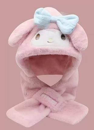 Шапка шарф мелоди, my melody