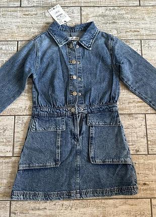 Джинсова сукня 140,zara