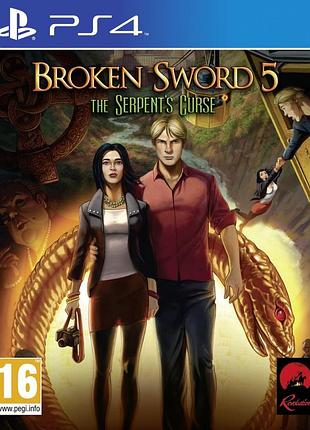 Broken sword 5: the serpent's curse (ps4) cusa02500 (гарний стан)