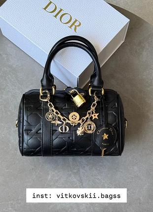 Сумочка soft groove 20 graphic cannage black/gold🖤