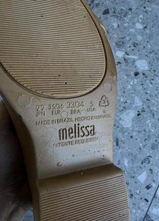 Жіночі гумаки / туфлі/  ботінки melissa 2