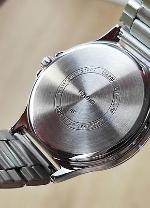 Жіночий годинник casio ltp-v300d-7a — класичний сталевий браслет та календар 2