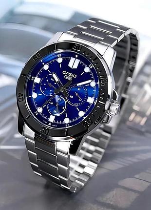Мужские часы casio mtp-vd300d-2e 5