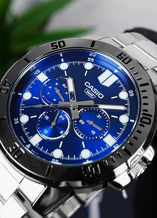 Мужские часы casio mtp-vd300d-2e 7