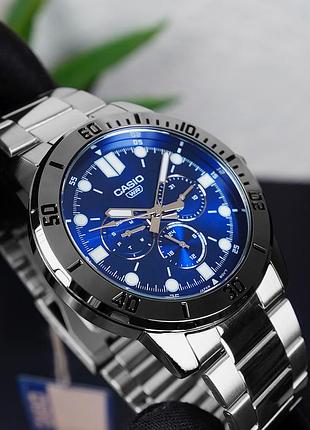 Мужские часы casio mtp-vd300d-2e 8