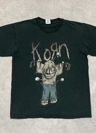 Винтажная футболка korn - doll vintage 00s
