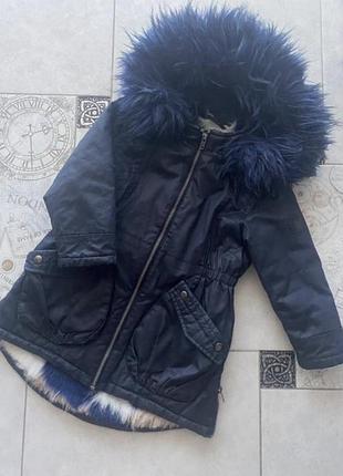 Класна подовжена парка від girls wear