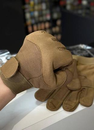 Тактические перчатки mil-tec army - coyote 4