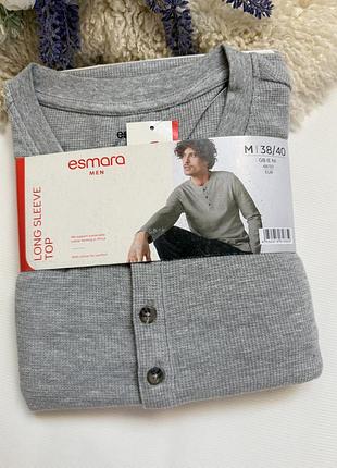 Чоловічий реглан з фактурної тканини esmara men/livergy