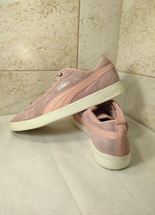 Замшевые кеды puma smash wns v2 sd 365313