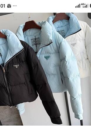 Пуховик prada под заказ с заграницы s,m,n