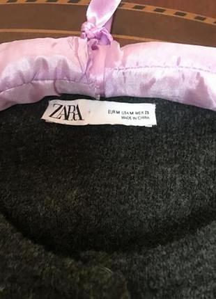 Пальто zara в составе шерсть 9