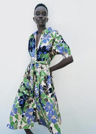 Платье zara s-xs очень красивое