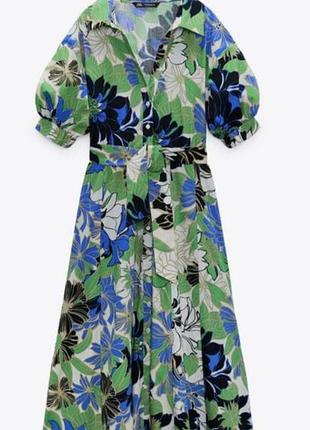 Платье zara s-xs очень красивое