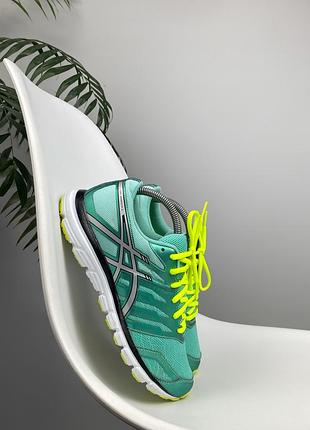 Оригінальні кросівки asics gel-zaraca 4 бірюзові 39.5 р. 25 см