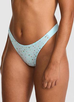 Трусики logo cotton high-leg thong panty