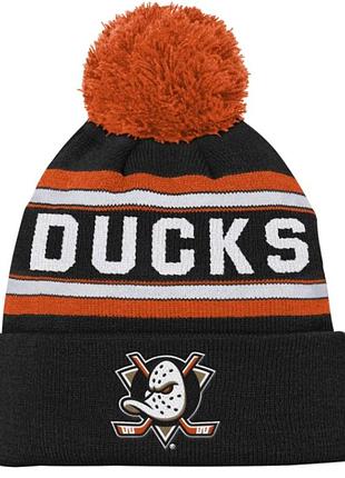 Шапка подростковая outerstuff nhlanaheim ducks