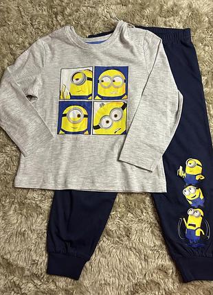 Піжама домашній костюм minions primark
