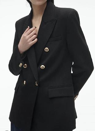 Пальто пиджак zara s,пальто из шерсти zara s