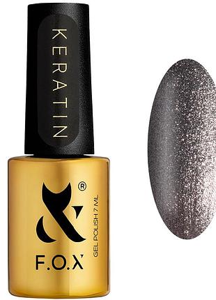 Гель-лак 001 keratin fashion capsule fox, 7 мл