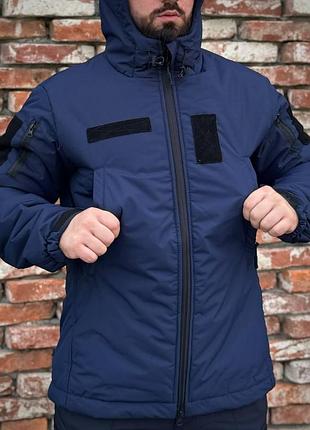 Куртка синя дснс military r+ 8