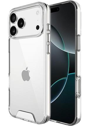 Чехол tpu space case transparent для apple айфон 17 pro max / айфон 18 pro max, прозрачный силиконовый кейс 2
