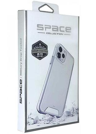 Чехол tpu space case transparent для apple айфон 17 pro max / айфон 18 pro max, прозрачный силиконовый кейс 5
