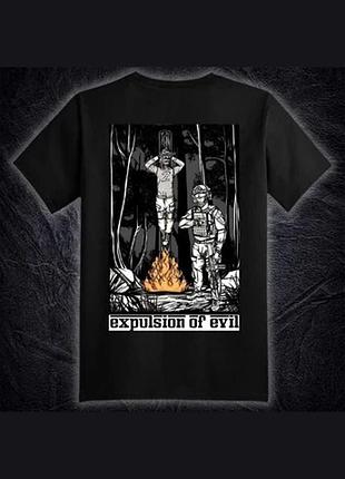 Футболка горить окупант dtf друк,бавовна
