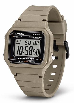 Мужские часы casio w-217h-5a