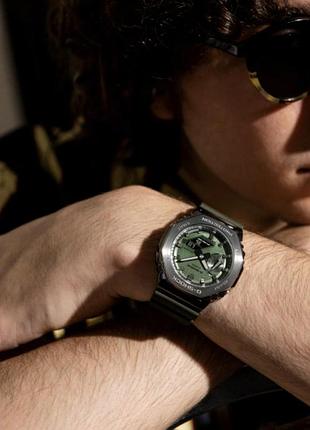 Мужские часы casio gm-2100b-3a 5