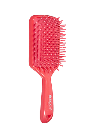 Щетка для волос массажная с силиконовыми зубцами salon professional 6w067 daily skin care