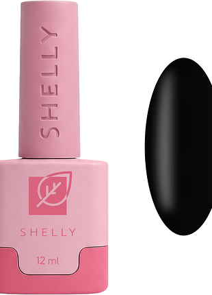 Гель-лак 02 ultra black shelly, 12 мл