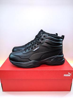 Женские осенние кроссовки puma cilia mid 38–39 (25,3 - 26,3 см.) оригинал