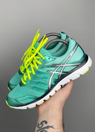 Оригінальні кросівки asics gel-zaraca 4 бірюзові 39.5 р. 25 см