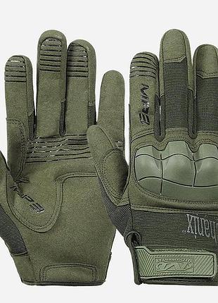 Варежки оливы mechanix 3