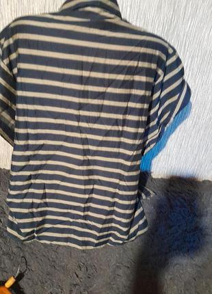 Класна блуза,сорочка massimo dutti,розмір42 шовк,бавовна. 3