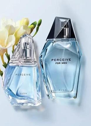 Perceive avon, набор мужской и женский аромат по супер цене