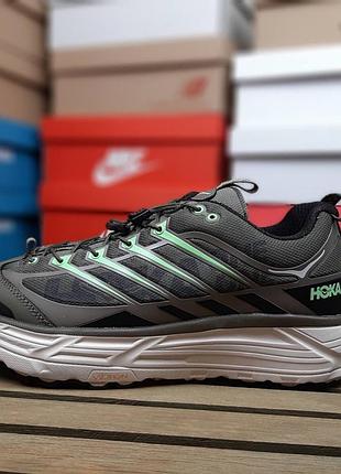 Чоловічі кросівки hoka one one mafate хакі