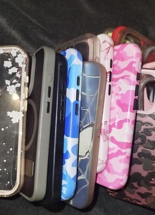 Чохли apple iphone 16 pro мікс лотом (19 шт.)