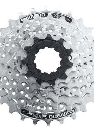 Кассета shimano cs-hg41 alivio 8 звезд, серебристый (cs-hg41-8)