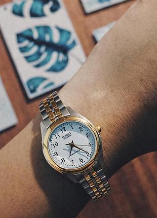 Женские часы casio ltp-1128g-7b 5