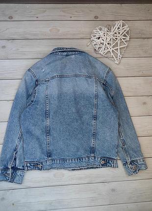 Джинсовый пиджак,джинсовая zara 9 4