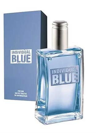 Чоловіча туалетна вода avon individual blue 100 мл