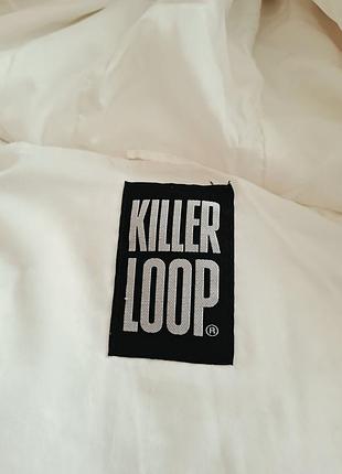 Объемная пуховая безрукавка жилетка killer loop 4