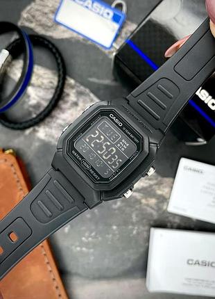 Мужские часы casio w-800h-1b 2