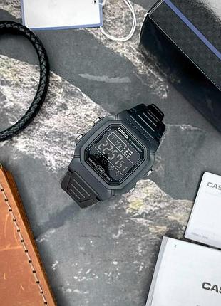 Мужские часы casio w-800h-1b 5