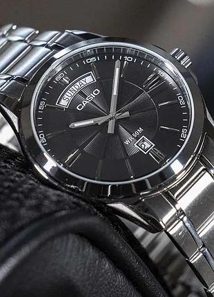 Мужские часы casio mtp-1381d-8a 4