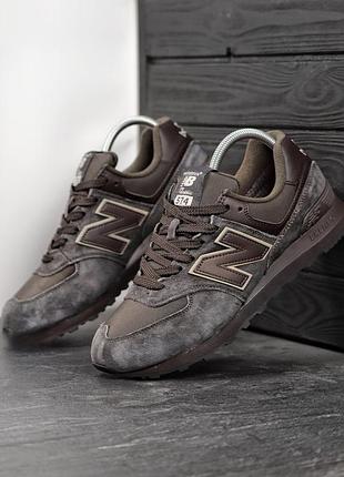 Кроссовки new balance 574 classic termo 7